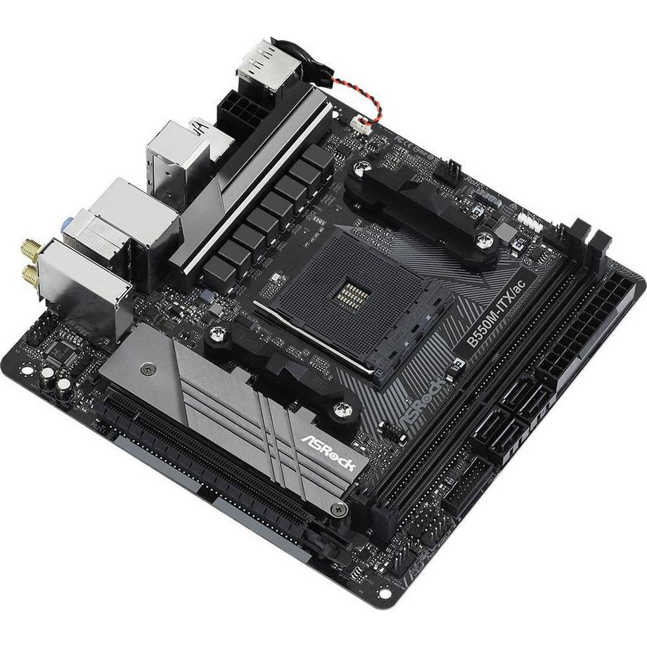 ASRock  B550M-ITX/ac AMD B550 Socket AM4 mini ITX 