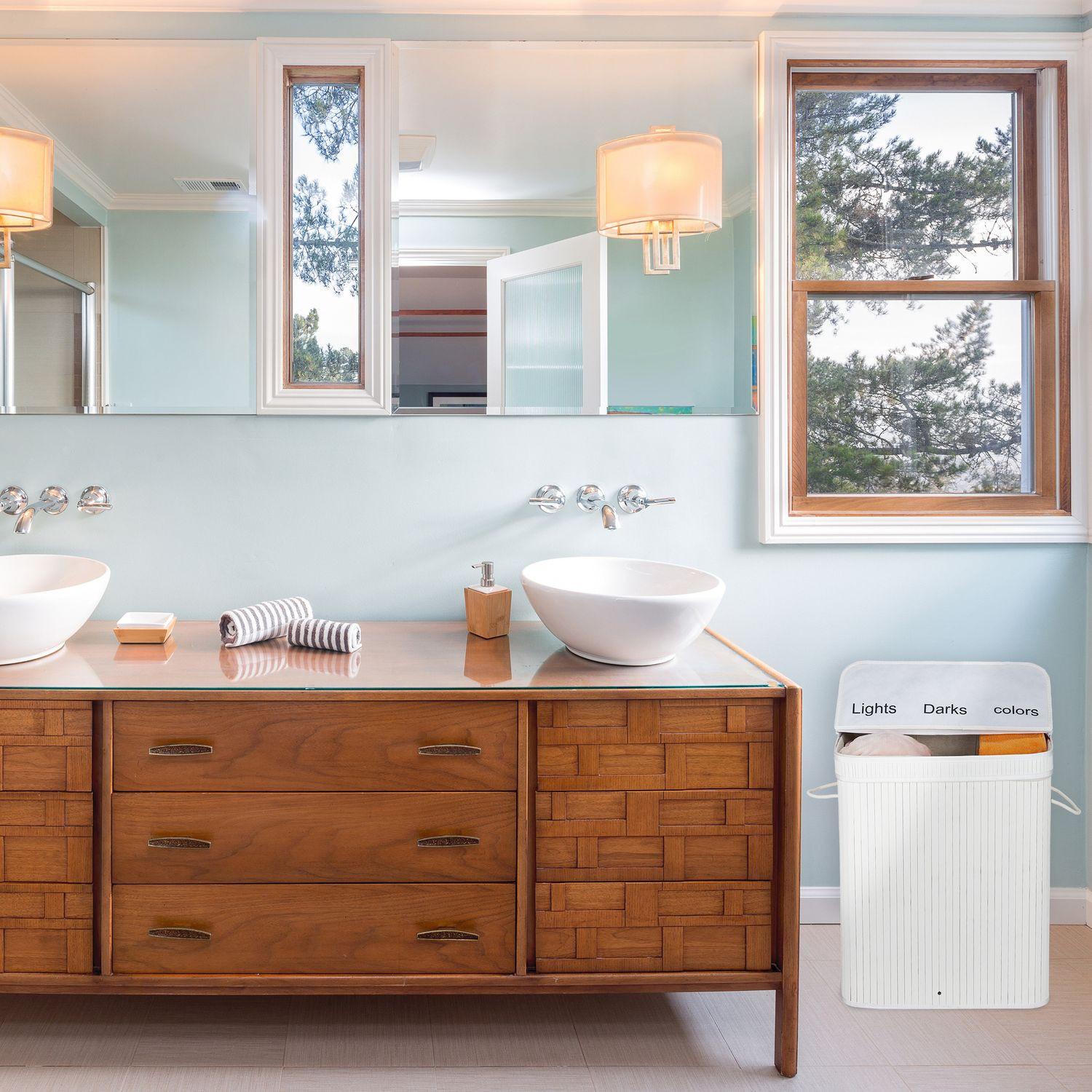 Northix Wäschesortierer aus Bambus  