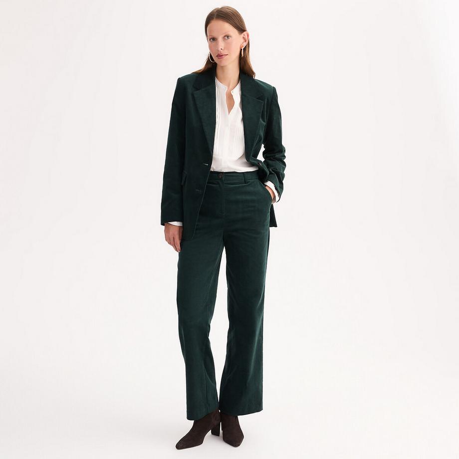 La Redoute Collections Blazer en Velours Côtelé  