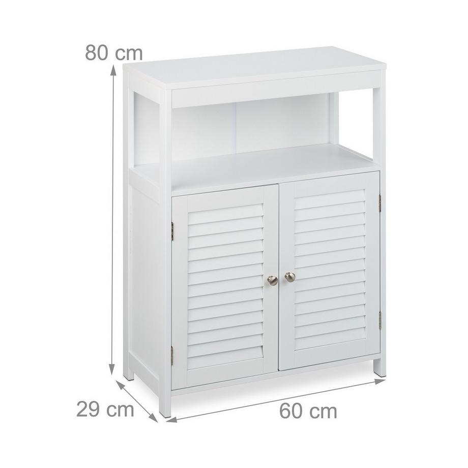 Northix Badezimmer-Aufbewahrungsschrank  