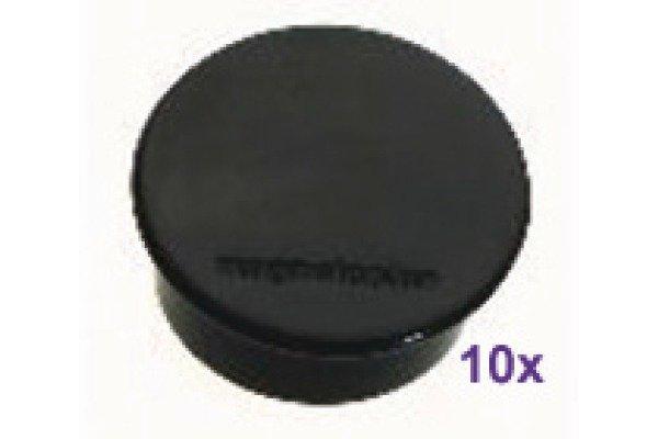 magnetoplan  MAGNETOPLAN Magnet Discofix Color 40mm schwarz, ca. 2.2 kg 10 Stk. 