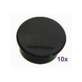 magnetoplan  MAGNETOPLAN Magnet Discofix Color 40mm schwarz, ca. 2.2 kg 10 Stk. 