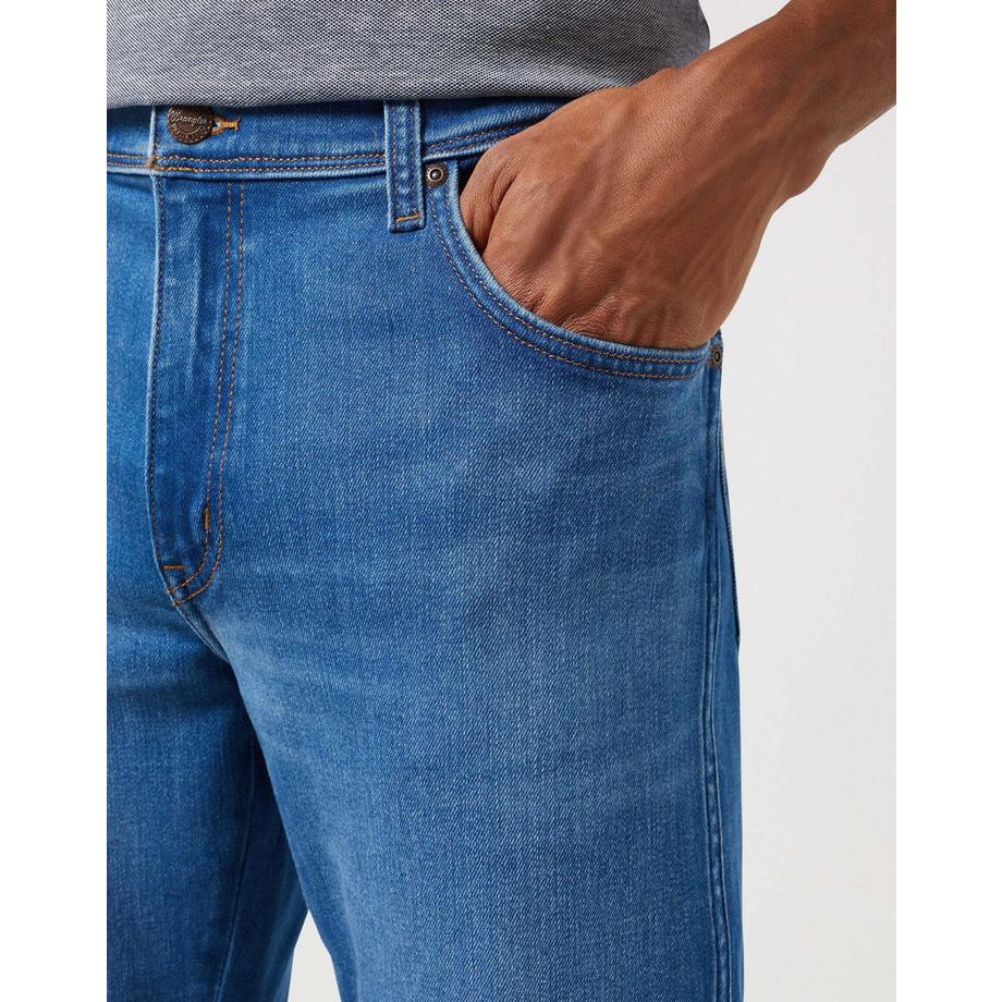 Wrangler Texas High Stretch Straight Leg Jeans  