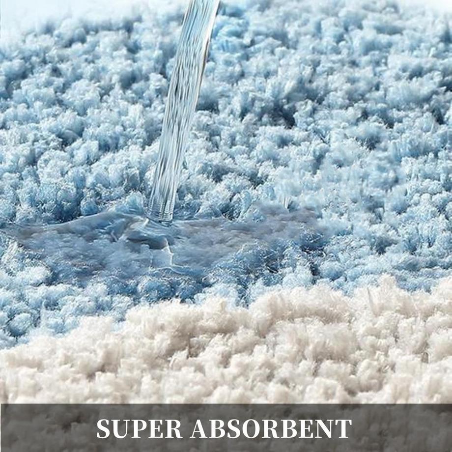 Alopini  Tapis de Bain, Tapis de Bain Absorbant Doux, 50 x 80 cm 