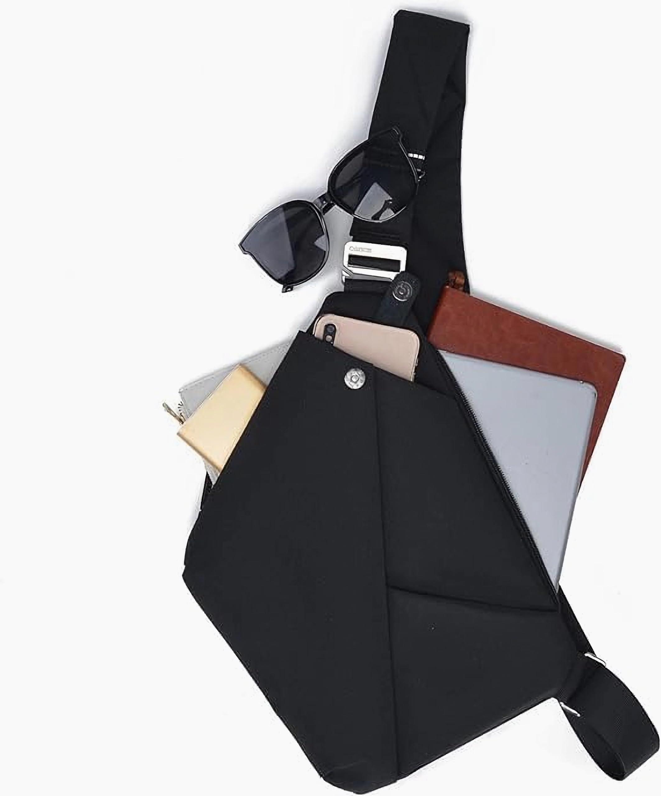 Only-bags.store Wasserdichte Mini Umhängetasche Mehrere Taschen Anti-Diebstahl  