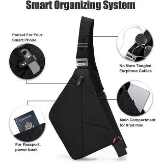 Only-bags.store Wasserdichte Mini Umhängetasche Mehrere Taschen Anti-Diebstahl  