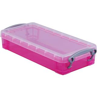 Really Useful Box REALLY USEFUL BOX Kunststoffbox 0,55lt 68501618 transparent pink  