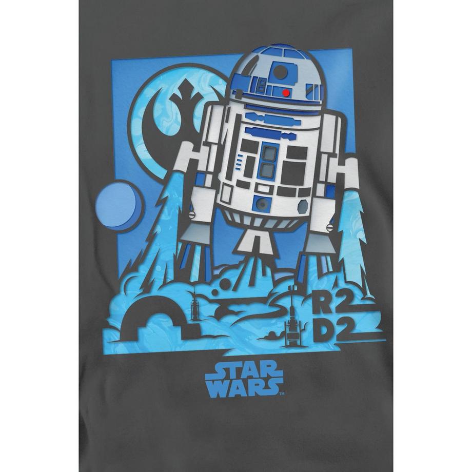 STAR WARS Star Wars Papercut R2-D2 Sweatshirt  