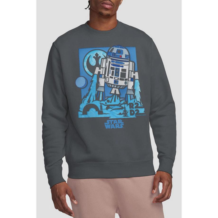 STAR WARS Star Wars Papercut R2-D2 Sweatshirt  