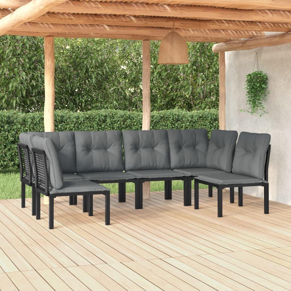 VidaXL Garten lounge set stahl  