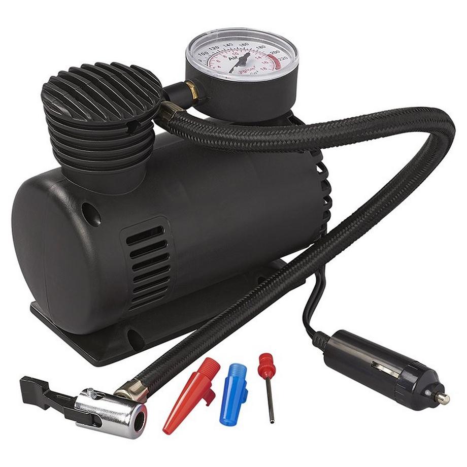 Pricenet  Mini-Luftkompressor 12V 