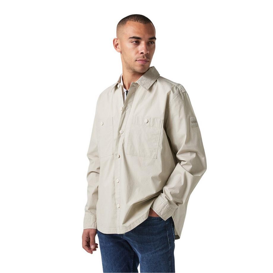 BOSS  Surchemise Manches Longues Motiftyle Fût 