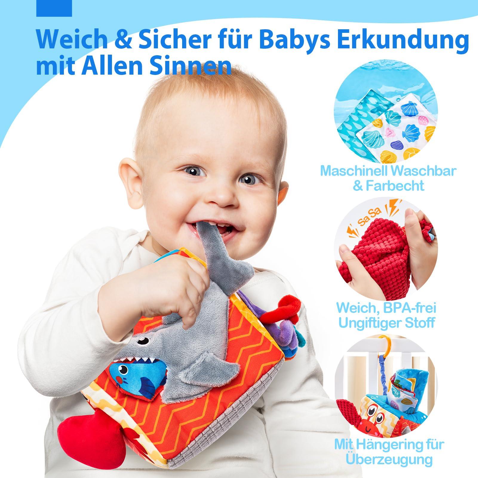 Activity-board  Tissue Box Toy Sensory, Tissue Tücher kontrastierenden Farben Learning Sensory 