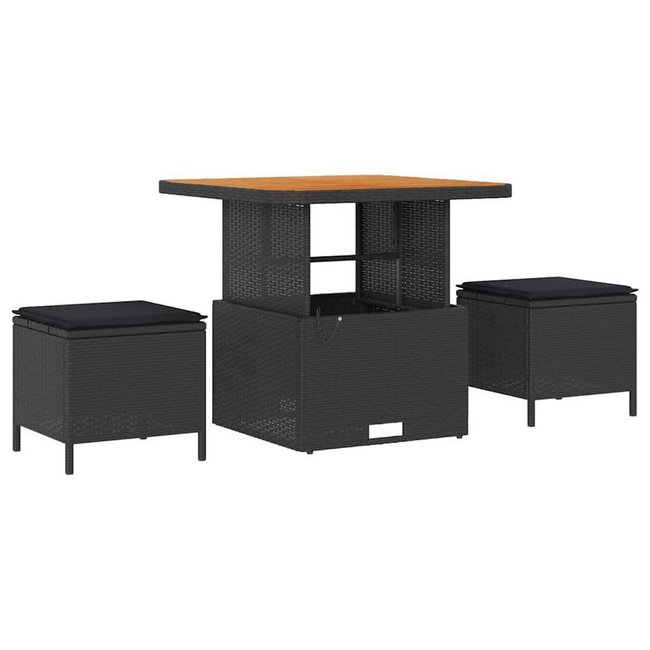 VidaXL Ensemble de canapé de jardin poly rattan  