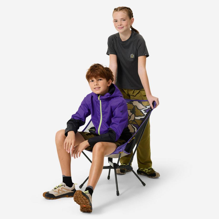 QUECHUA Crossrock Low Synthétique Chaussures de Sport Enfant  