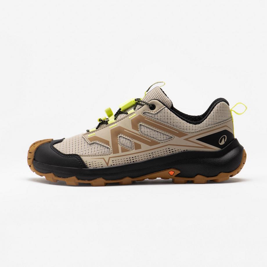 Chaussures de randonnée enfant du 35 au 38, Crosscrock lacets  beige