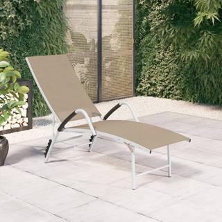 VidaXL Chaise longue aluminium  