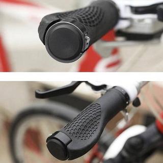 eStore  2x stoßdämpfende Fahrradgriffe aus Gummi - rutschfest 