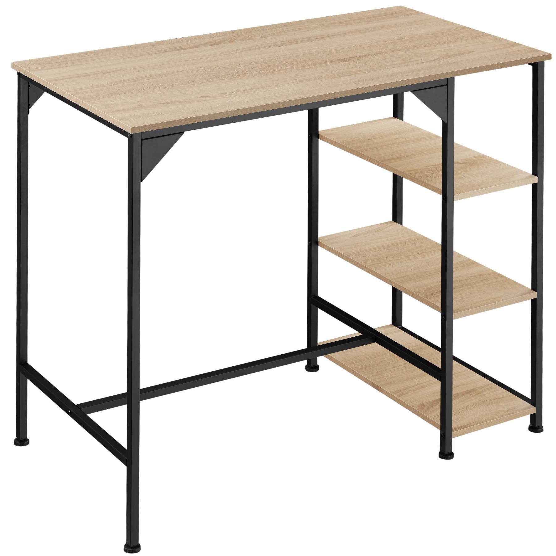 Tectake Table de bar Industrielle Cannock 109x60x100cm  