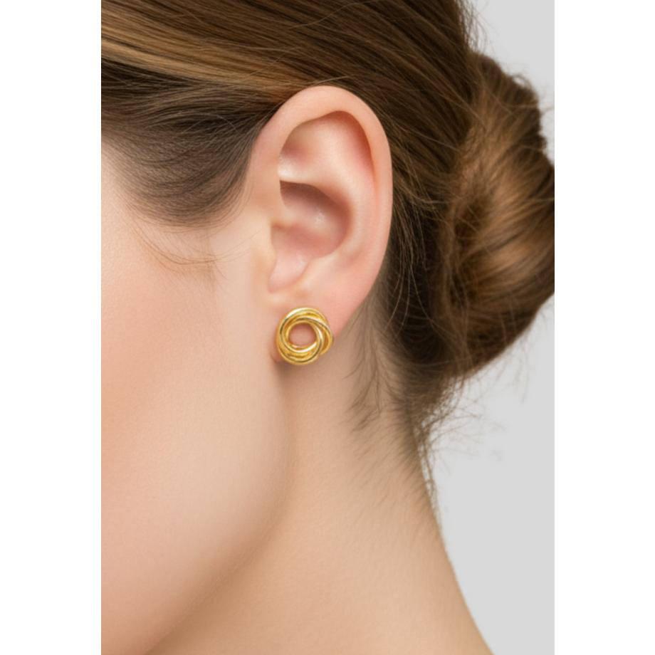 Maxte  Gedrehte Ohrstecker 