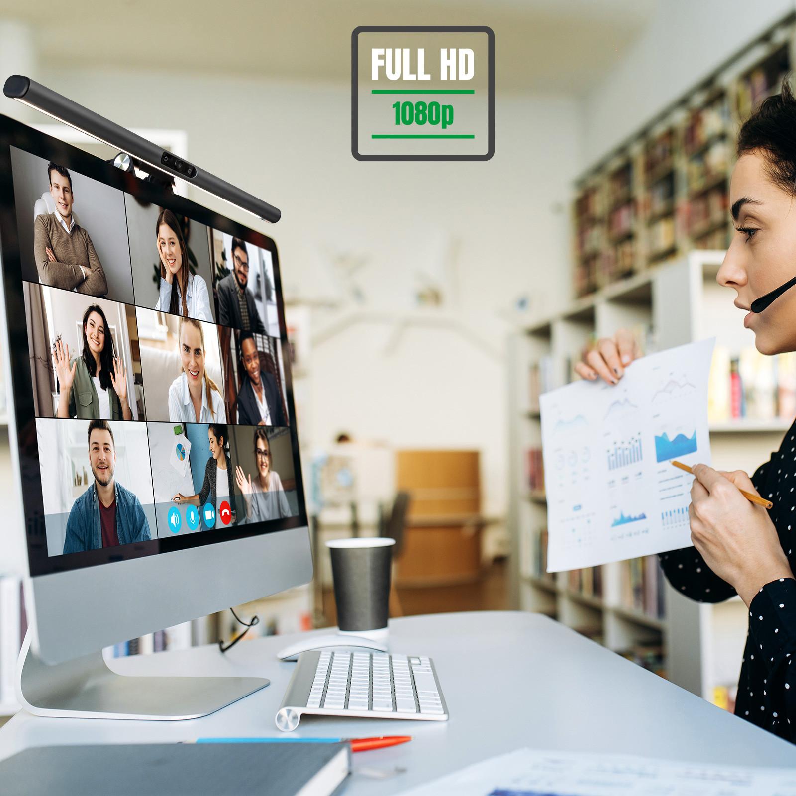 4smarts  4Smarts 2-in-1 LightBar Pro mit Webcam 