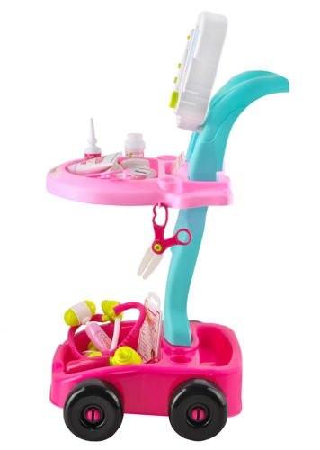 Kruzzel  Set Little Doctor - Passeggino rosa 