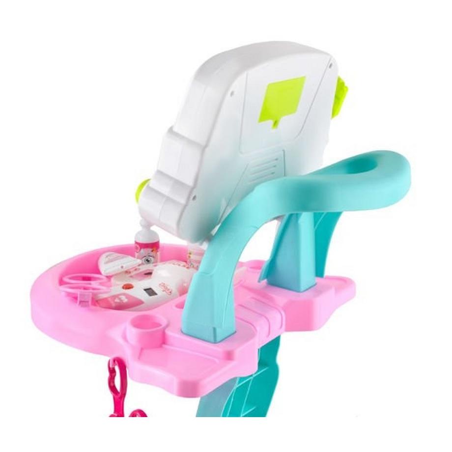 Kruzzel  Set Little Doctor - Passeggino rosa 