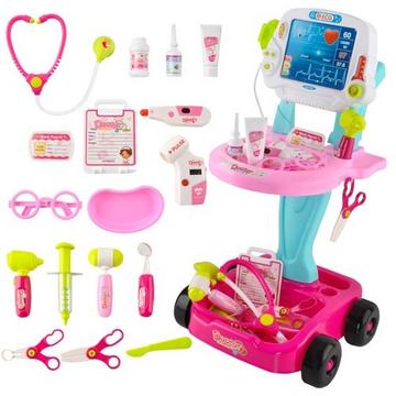 Little Doctor Set - Rosa Kinderwagen