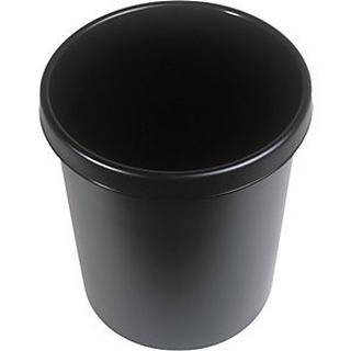 HELIT Corbeille à papier en plastique, capacité 45 l, h x Ø 480 x 390 mm, lot de 2.  