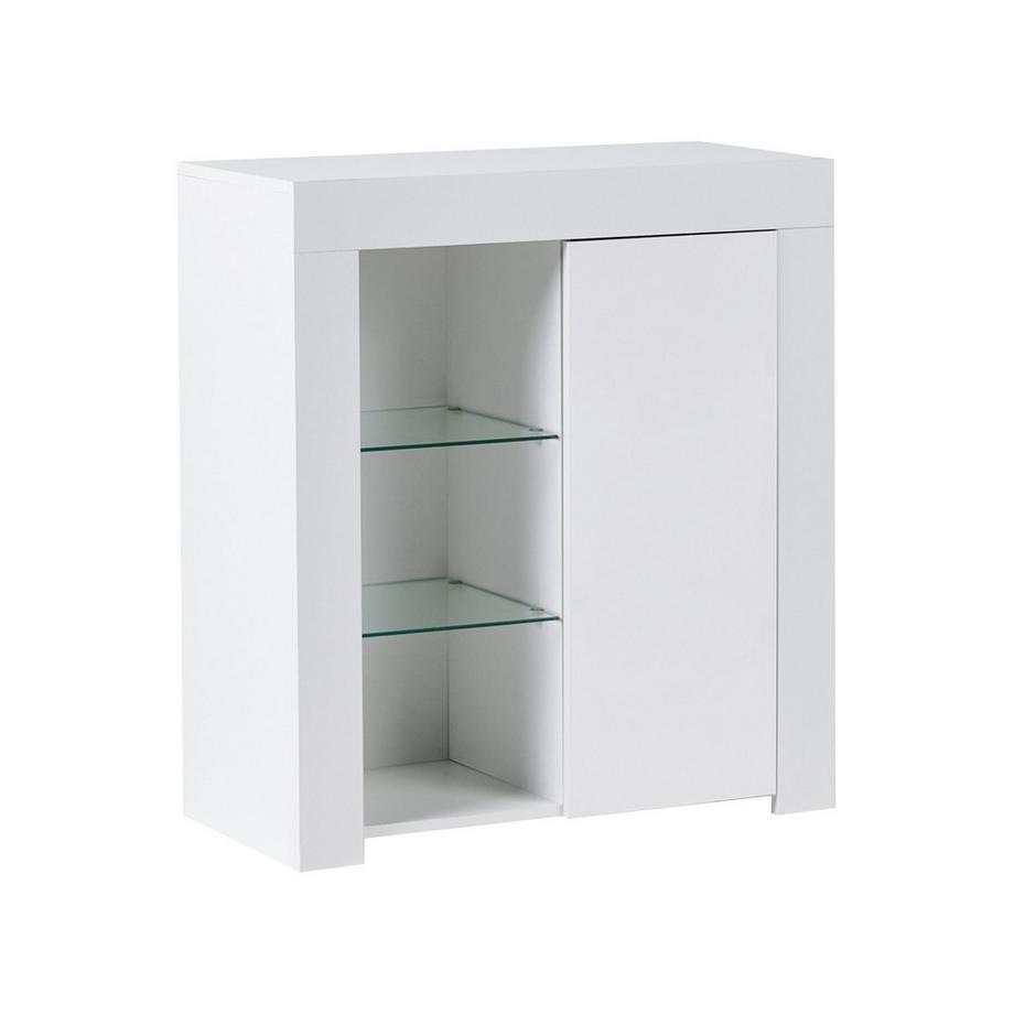 Beliani Sideboard mit LED-Beleuchtung aus MDF-Platte Modern KAMLOOPS  