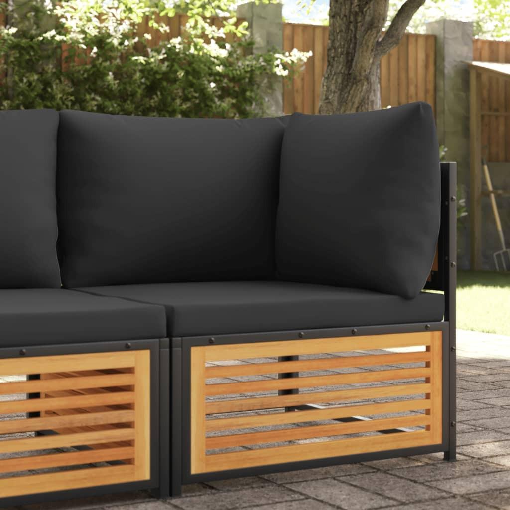 VidaXL Gartensofa akazienholz  