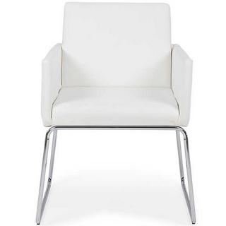 mutoni Fauteuil Sixty blanc  