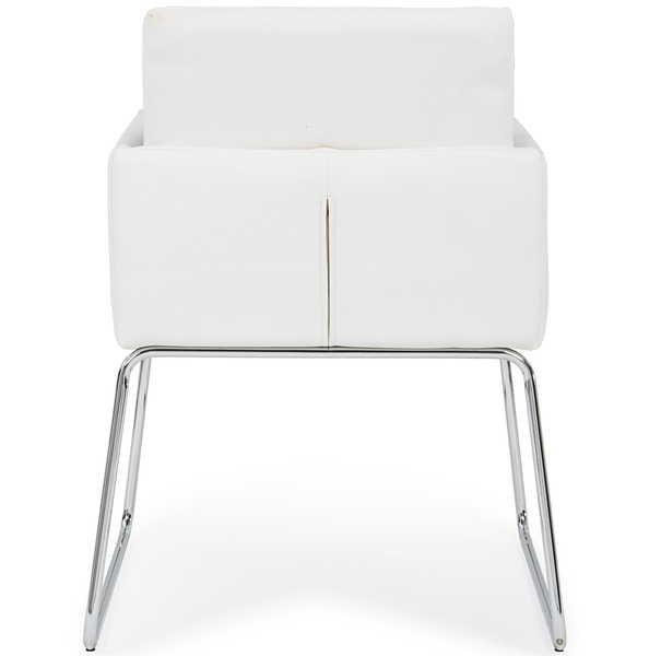 mutoni Fauteuil Sixty blanc  