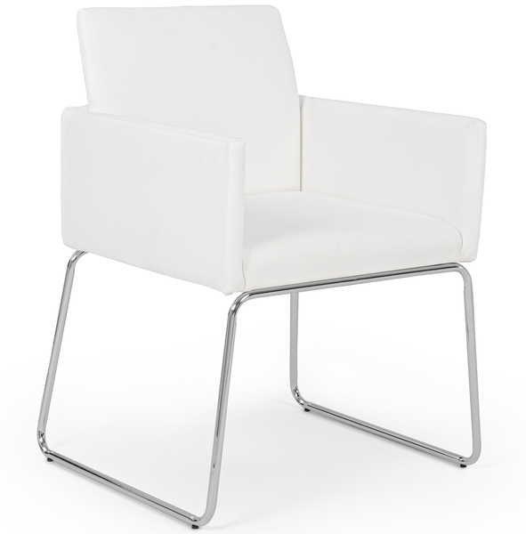 mutoni Fauteuil Sixty blanc  