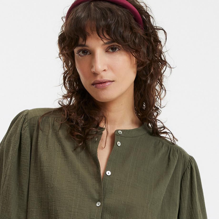 La Redoute Collections Blouse Oversize Col Mao  