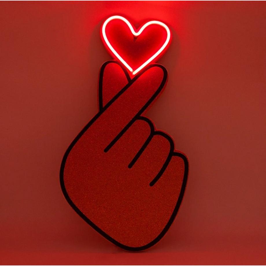 Locomocean  LED Kork-Pinnwand - Fingerherz 