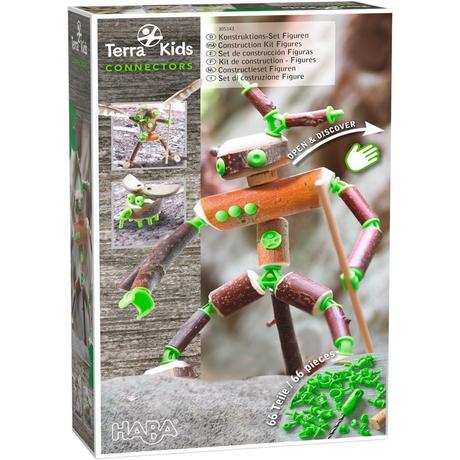 HABA  HABA Terra Kids Connectors - Jeu de construction de figurines 
