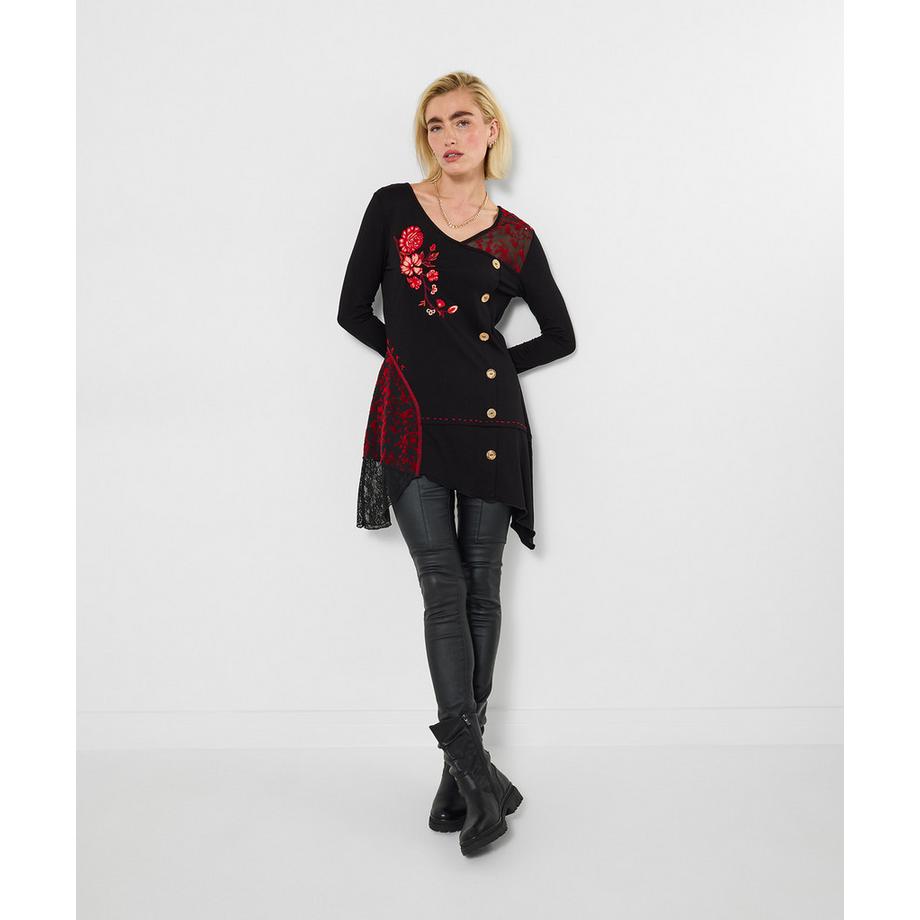 Joe Browns Tunika mit Blumenstickerei  