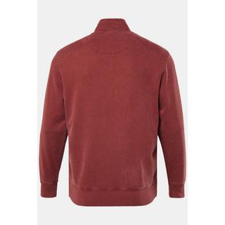 JP1880 Veste en molleton Col Montant Style Vintage Imprimé  