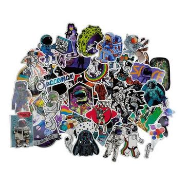 Aufkleber, 50er Pack - Space