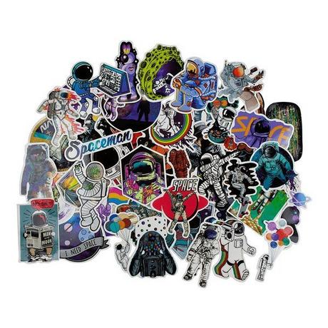 Gameloot Aufkleber, 50er Pack - Space  