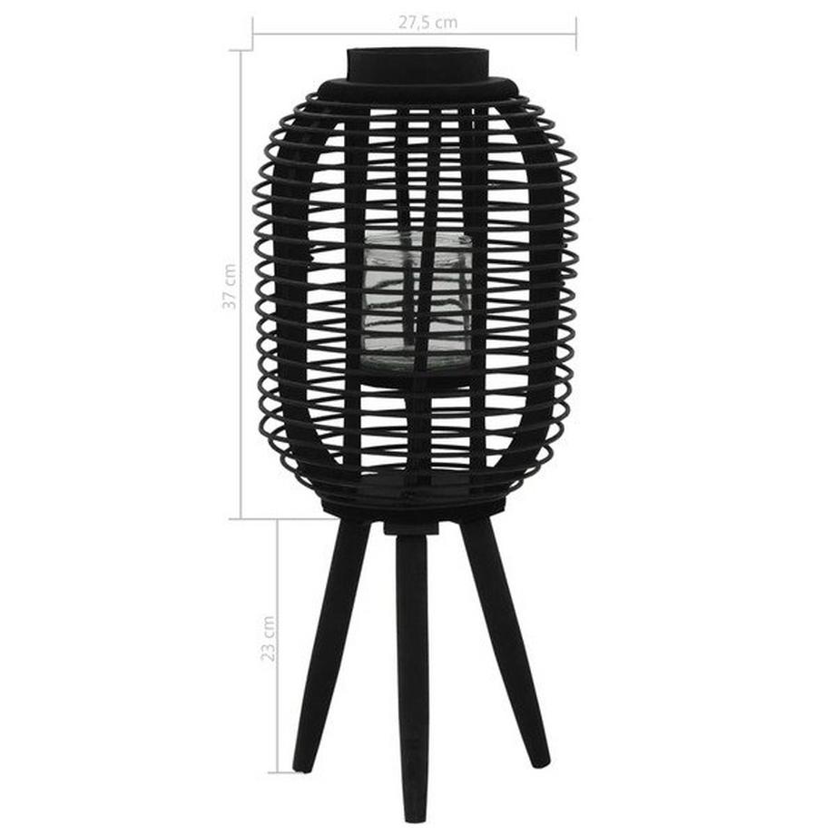 VidaXL Porte-bougie bambou  