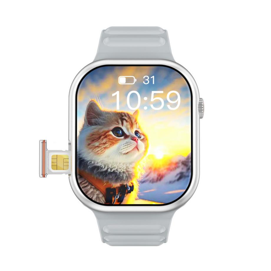 FitLife  Smart Watch 9 Pro SIM silber 