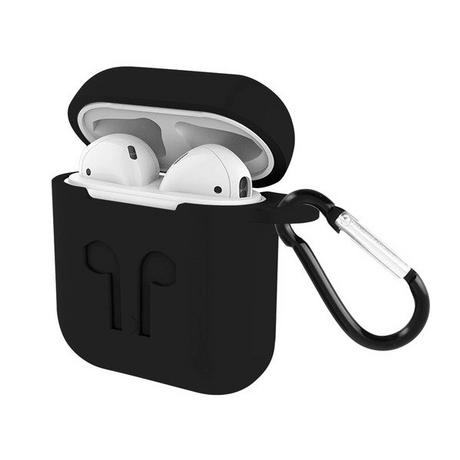 Avizar  Coque AirPods Silicone Noir 