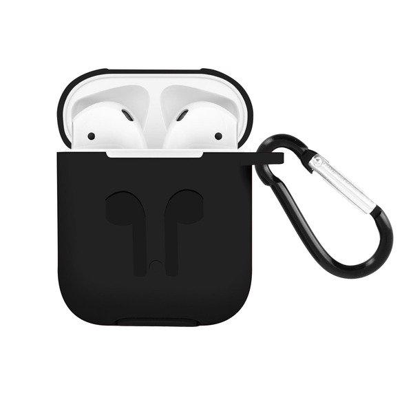 Avizar  Coque AirPods Silicone Noir 