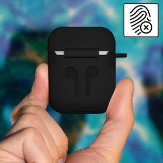 Avizar  Cover AirPods 1 e 2 Silicone Nero 