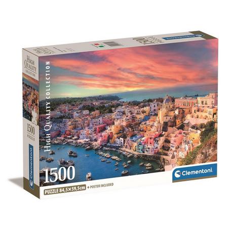 Clementoni  Puzzle Die malerische Insel Procida (1500Teile) 