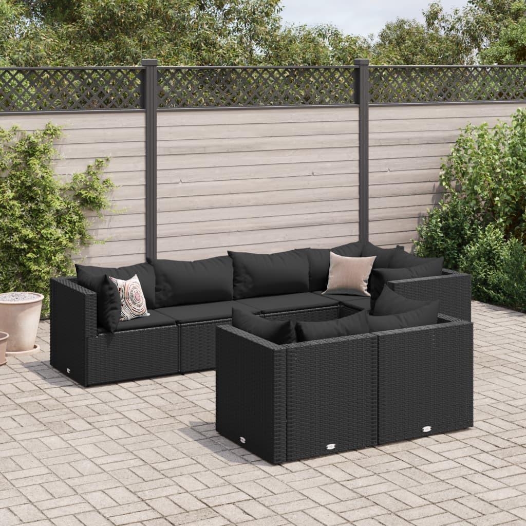 VidaXL Garten lounge set poly-rattan  