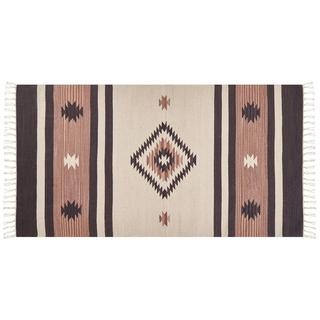 Beliani Tapis en Coton Traditionnel ARAGATS  