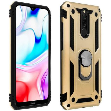 Avizar  Coque Xiaomi Redmi 8 / 8A Antichoc Or 